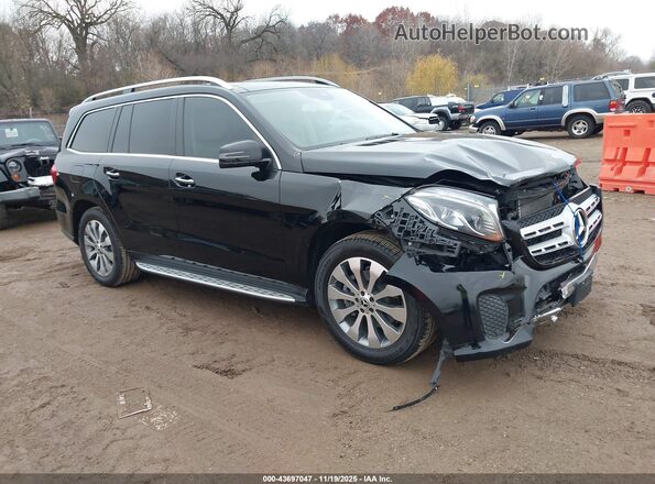 4JGDF6EE1KB226977 2019 MERCEDES-BENZ GLS 450 Black Przód prawy