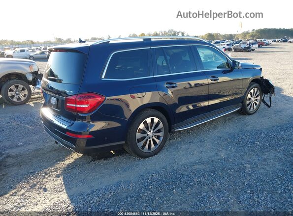 4JGDF6EE4HA796552 2017 MERCEDES-BENZ GLS 450 Blue Tył prawy