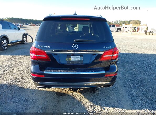 4JGDF6EE4HA796552 2017 MERCEDES-BENZ GLS 450 Blue 