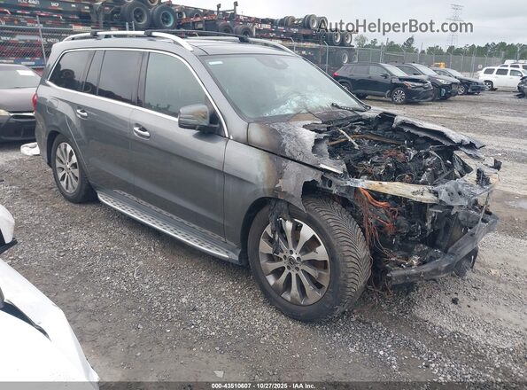 4JGDF6EE4JB069072 2018 MERCEDES-BENZ GLS 450 Black Przód prawy
