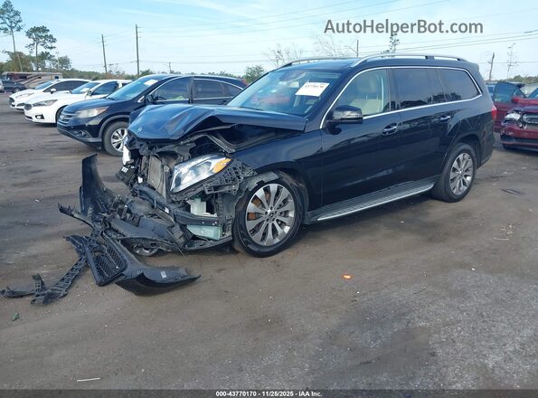 4JGDF6EE4JB146930 2018 MERCEDES-BENZ GLS 450 Black Przód lewy