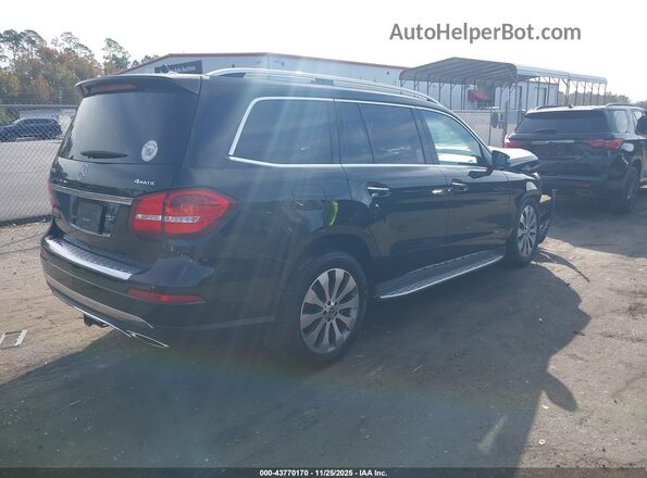 4JGDF6EE4JB146930 2018 MERCEDES-BENZ GLS 450 Black Tył prawy