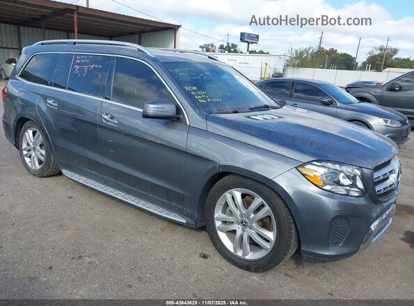 4JGDF6EE5JB063538 2018 MERCEDES-BENZ GLS 450 Черный Передняя правая четверть