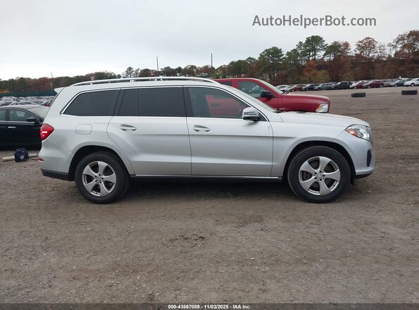 4JGDF6EE6HA773693 2017 MERCEDES-BENZ GLS 450 Серебряный Вид задней части салона