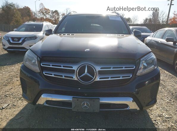 4JGDF6EE6HA808376 2017 MERCEDES-BENZ GLS 450 Black Դիմացի տեսք
