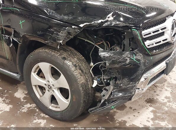 4JGDF6EE6JB168332 2018 MERCEDES-BENZ GLS 450 Black Widok z przodu