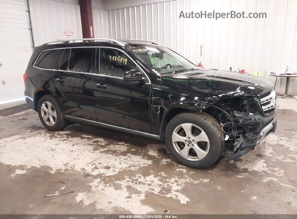 4JGDF6EE6JB168332 2018 MERCEDES-BENZ GLS 450 Black Przód prawy