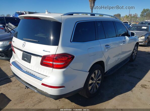4JGDF6EE6KB239675 2019 MERCEDES-BENZ GLS 450 White Tył prawy