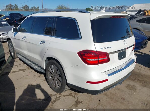 4JGDF6EE6KB239675 2019 MERCEDES-BENZ GLS 450 White Tył lewy