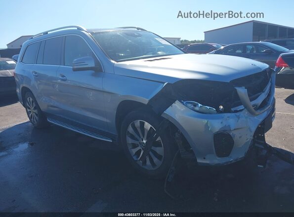 4JGDF6EE7HA941454 2017 MERCEDES-BENZ GLS 450 Blue Передня права чверть