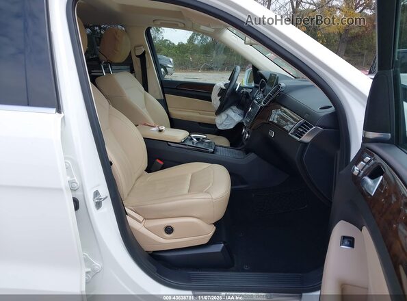 4JGDF6EE8HA758726 2017 MERCEDES-BENZ GLS 450 White Սալոնի դիմացի տեսք