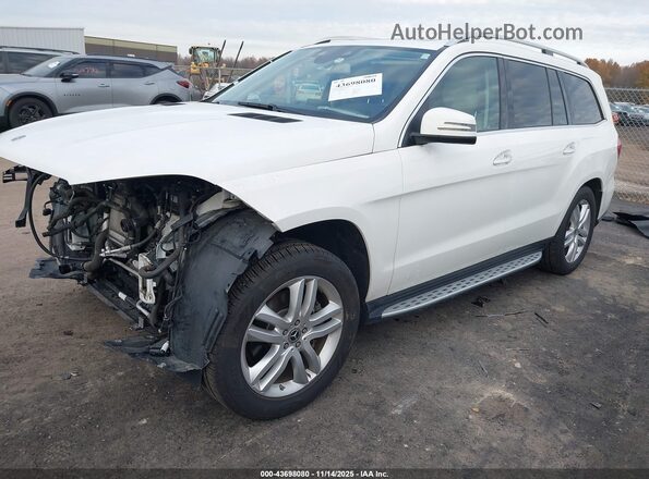 4JGDF6EE8JB090989 2018 MERCEDES-BENZ GLS 450 Белый Передняя левая четверть