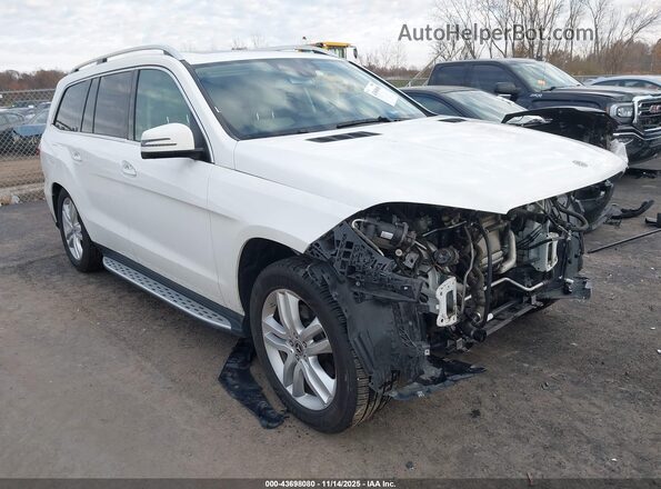 4JGDF6EE8JB090989 2018 MERCEDES-BENZ GLS 450 Белый Передняя правая четверть