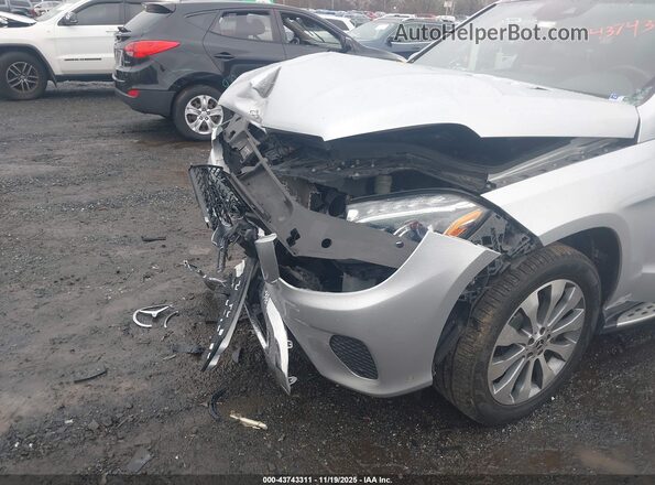4JGDF6EE9KB224040 2019 MERCEDES-BENZ GLS 450 Серебряный Вид спереди