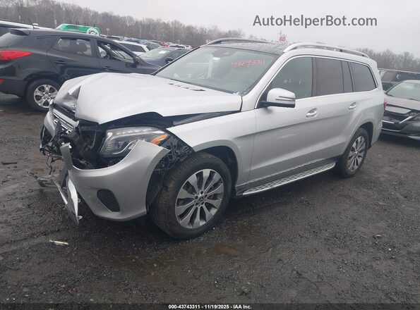 4JGDF6EE9KB224040 2019 MERCEDES-BENZ GLS 450 Серебряный Передняя левая четверть