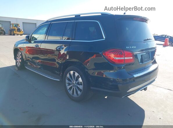 4JGDF6EE9KB230579 2019 MERCEDES-BENZ GLS 450 Черный Задняя левая четверть