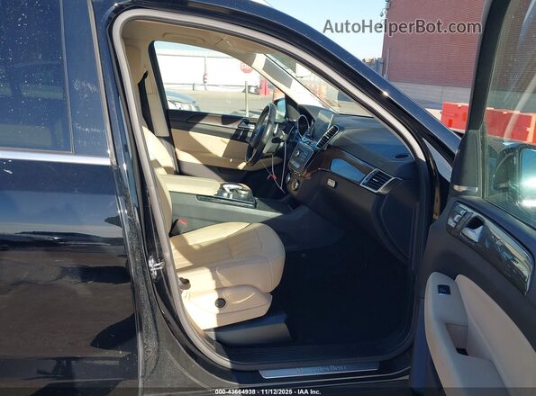 4JGDF6EE9KB230579 2019 MERCEDES-BENZ GLS 450 Черный Вид салона спереди