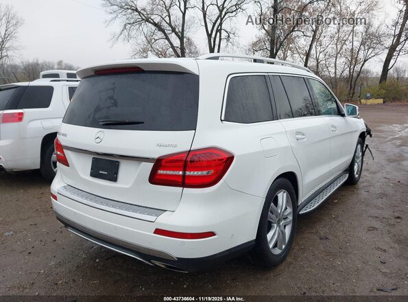 4JGDF6EEXHA947488 2017 MERCEDES-BENZ GLS 450 Белый Задняя правая четверть