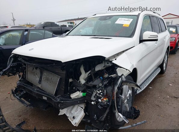 4JGDF6EEXHA947488 2017 MERCEDES-BENZ GLS 450 Белый Вид спереди