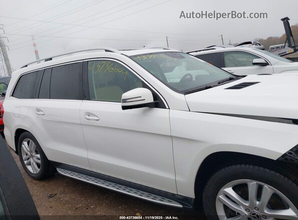 4JGDF6EEXHA947488 2017 MERCEDES-BENZ GLS 450 Белый Вид задней части салона