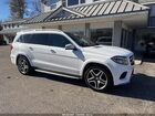 2017 Mercedes-benz Gls 550 4matic White vin: 4JGDF7DE2HA874706