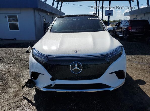 4JGDM2DB8PA023359 2023 MERCEDES-BENZ EQS White Front view