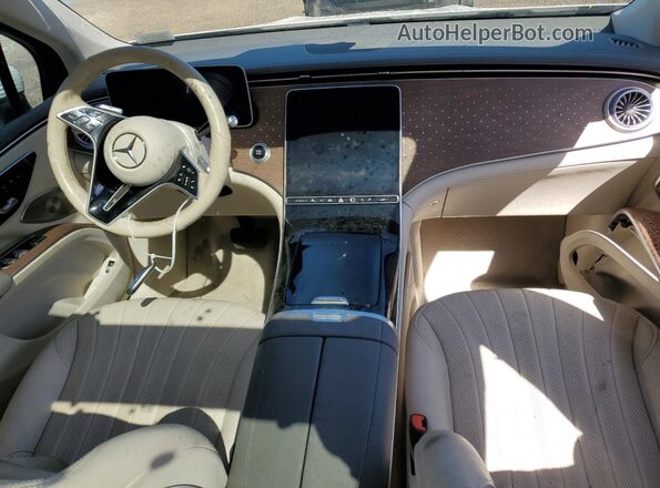 4JGDM2DB8PA023359 2023 MERCEDES-BENZ EQS White Dashboard view