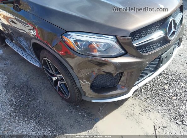 4JGED6EB0GA021180 2016 MERCEDES-BENZ GLE 450 AMG COUPE Brown Դիմացի տեսք