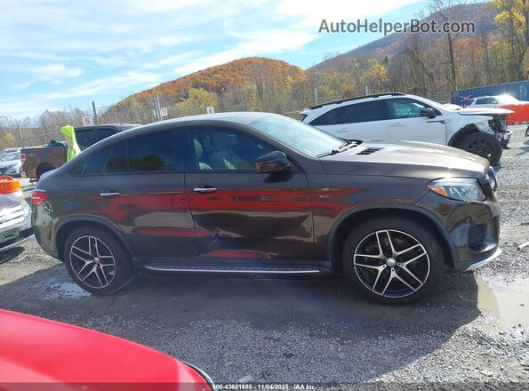 4JGED6EB0GA021180 2016 MERCEDES-BENZ GLE 450 AMG COUPE Brown Սալոնի հետևի տեսք