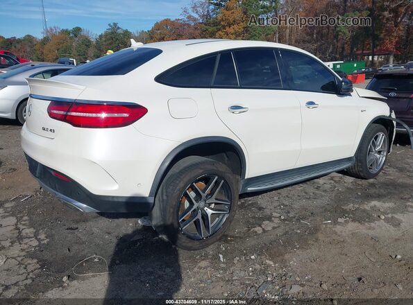 4JGED6EB0HA056254 2017 MERCEDES-BENZ AMG GLE 43 COUPE Белый Задняя правая четверть