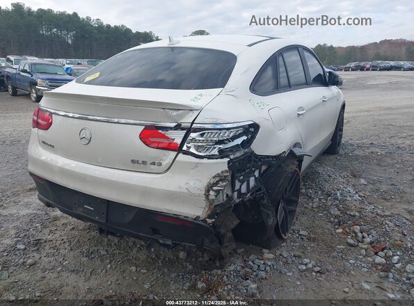 4JGED6EB0KA151307 2019 MERCEDES-BENZ AMG GLE 43 COUPE White Trasero derecho