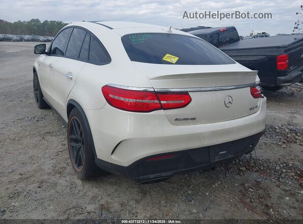 4JGED6EB0KA151307 2019 MERCEDES-BENZ AMG GLE 43 COUPE White Trasero izquierdo