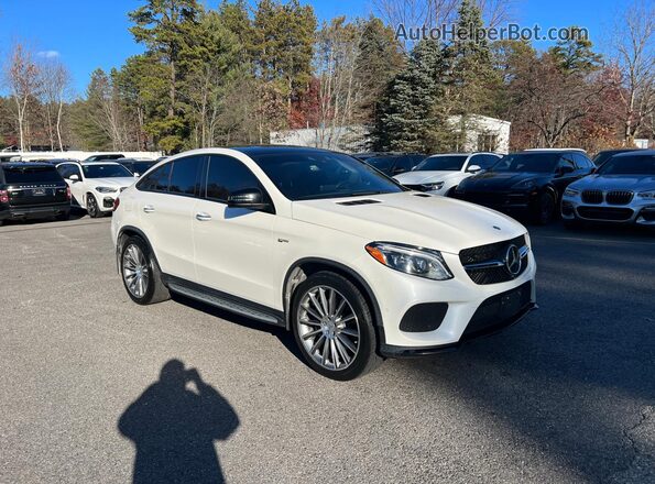 4JGED6EB1KA141725 2019 MERCEDES-BENZ GLE Белый Передняя левая четверть