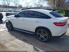 2019 Mercedes-benz Amg Gle 43 Coupe 4matic White vin: 4JGED6EB2KA154208