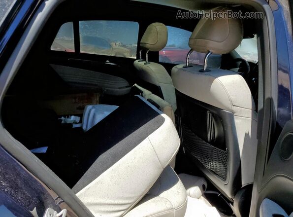 4JGED6EB5JA100822 2018 MERCEDES-BENZ GLE Синий Вид задней части салона
