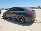 2018 Mercedes-benz Gle Coupe 43 Amg Синий vin: 4JGED6EB5JA100822