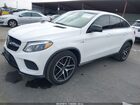 2019 Mercedes-benz Amg Gle 43 Coupe 4matic Белый vin: 4JGED6EB6KA128615