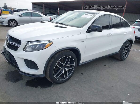4JGED6EB6KA128615 2019 MERCEDES-BENZ AMG GLE 43 COUPE Белый Передняя левая четверть