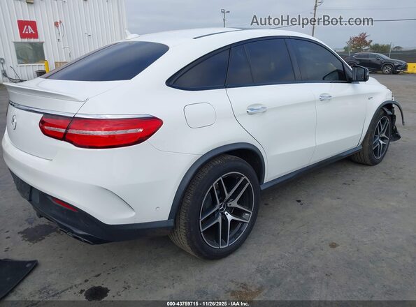 4JGED6EB6KA128615 2019 MERCEDES-BENZ AMG GLE 43 COUPE Белый Задняя правая четверть
