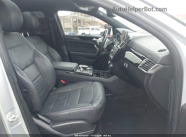 4JGED6EB8GA015580 2016 MERCEDES-BENZ GLE 450 AMG COUPE Silver Vista interior delantera