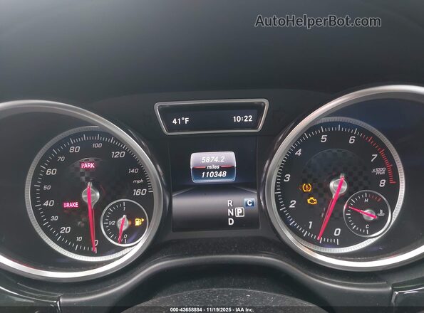 4JGED6EB8HA052355 2017 MERCEDES-BENZ AMG GLE 43 COUPE Черный Вид задних сидений
