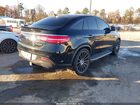 2019 Mercedes-benz Amg Gle 43 Coupe 4matic Черный vin: 4JGED6EB9KA148325
