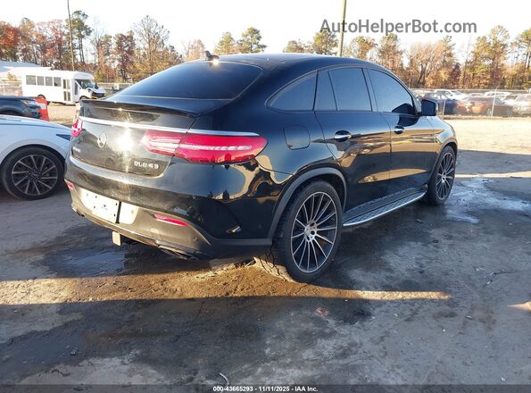 4JGED6EB9KA148325 2019 MERCEDES-BENZ AMG GLE 43 COUPE Черный Задняя правая четверть