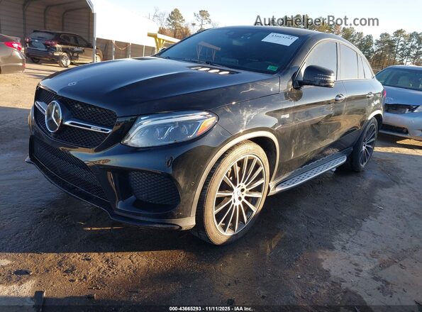 4JGED6EB9KA148325 2019 MERCEDES-BENZ AMG GLE 43 COUPE Черный Передняя левая четверть