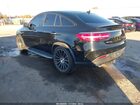 2019 Mercedes-benz Amg Gle 43 Coupe 4matic Черный vin: 4JGED6EB9KA148325