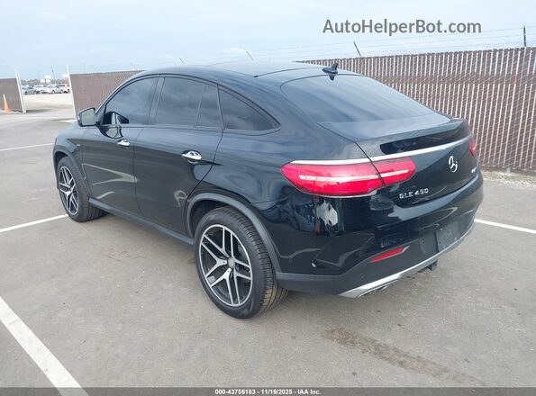 4JGED6EBXGA012891 2016 MERCEDES-BENZ GLE 450 AMG COUPE Black Rear left