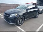 2016 Mercedes-benz Gle 450 Amg Coupe 4matic Black vin: 4JGED6EBXGA012891