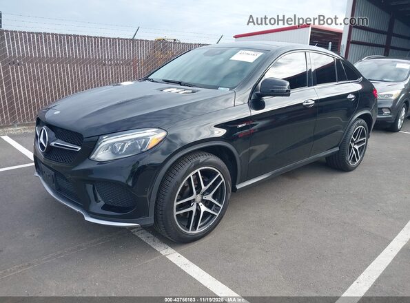 4JGED6EBXGA012891 2016 MERCEDES-BENZ GLE 450 AMG COUPE Black Front left