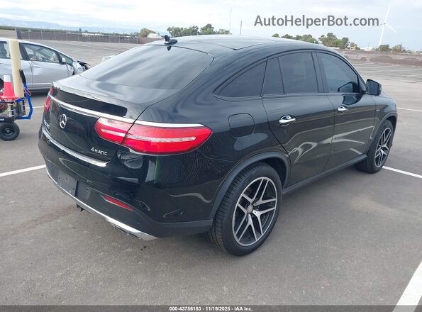 4JGED6EBXGA012891 2016 MERCEDES-BENZ GLE 450 AMG COUPE Black Rear right