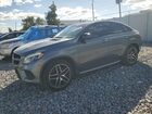 2019 Mercedes-benz Gle Coupe 43 Amg Серебряный vin: 4JGED6EBXKA136720